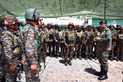 Lt Gen Pushpendra Singh Talking