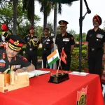 Lt Gen Pushpendra Singh and Other Officers