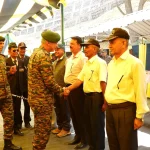 Lt Gen Rajiv Ghai Shaking Hands