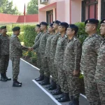 Lt Gen Sandeep Jain Shaking Hands