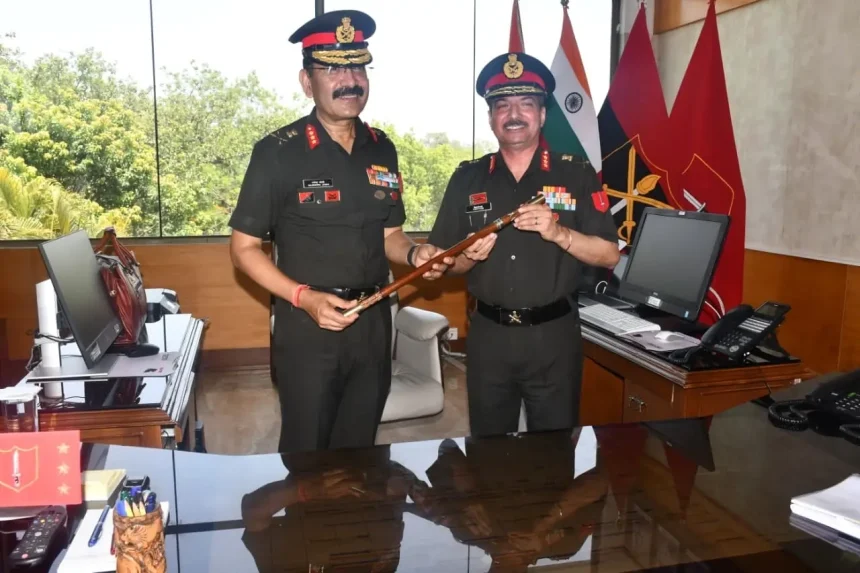 Lt Gen Vijay B Nair Taking Over the Baton