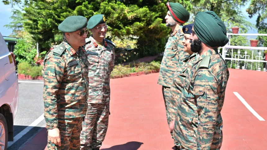 Maj Gen Amaresh Gunjan Interacting