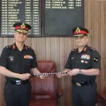 Maj Gen Gunjan Taking Over the Baton