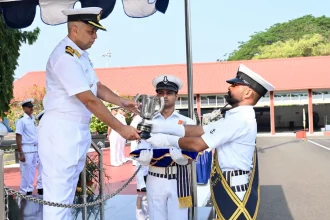 Officer Giving Award 7