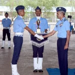 Officer Shaking Hands