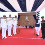 Officers Inaugrating INS Taragiri