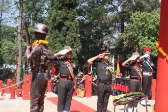 Officers Saluting 1