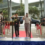 Officers Saluting