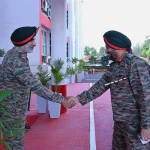 Officers Shaking Hands