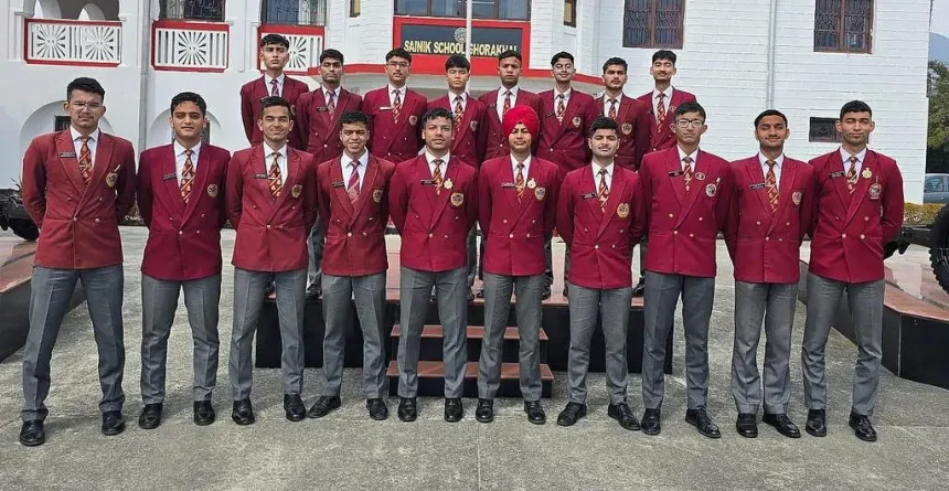 Sainik School Cadets