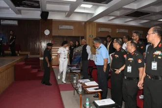 Surg VAdm Arti Sarin and Other Officers