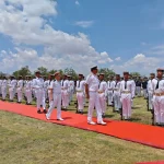 Admiral DK Tripathi at Ceremony