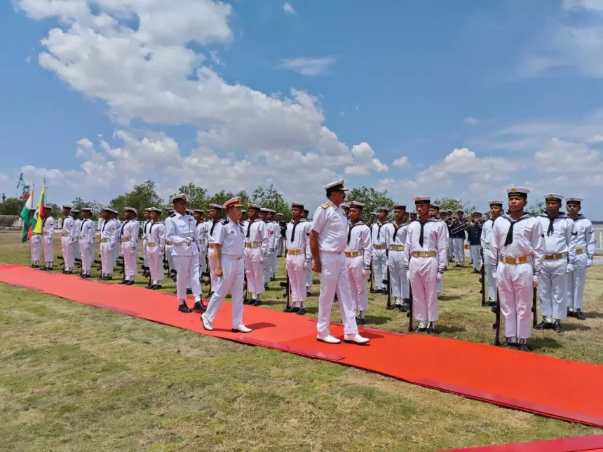Admiral DK Tripathi at Ceremony
