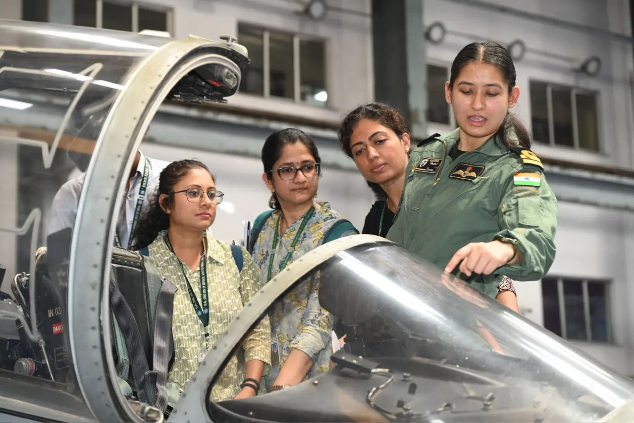Air Force Officer Giving Instructions