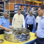 Air Marshal Ashutosh Dixit Reviewing