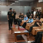 CDS Gen Anil Chauhan Reviewing