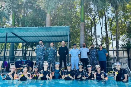 Cadets Attending Scuba Camp