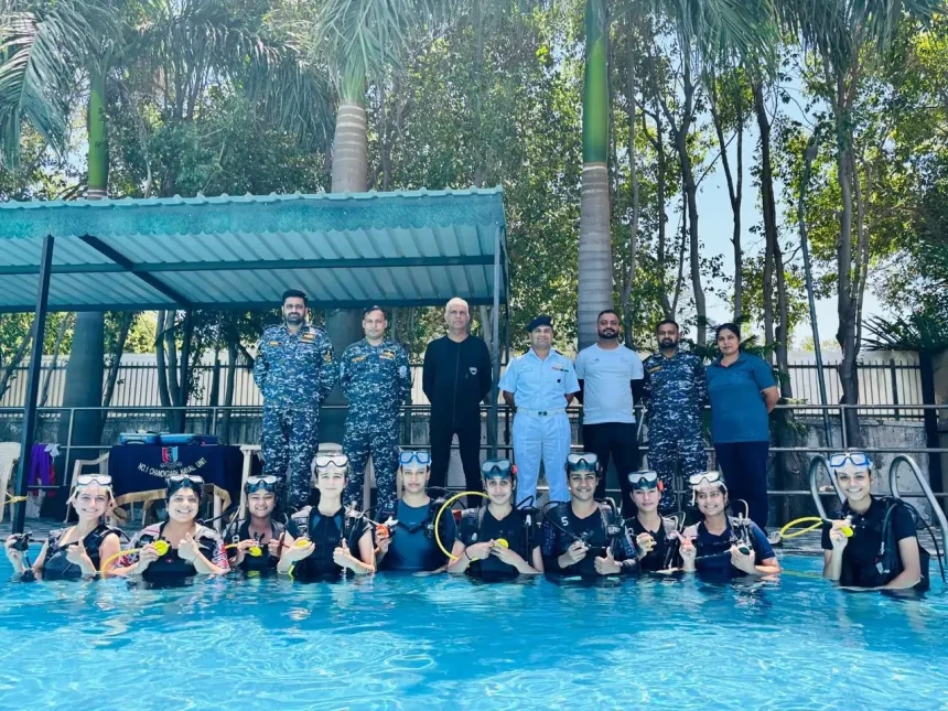 Cadets Attending Scuba Camp