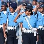 Cadets Saluting