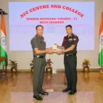 Col Pradeep Singh Getting Award