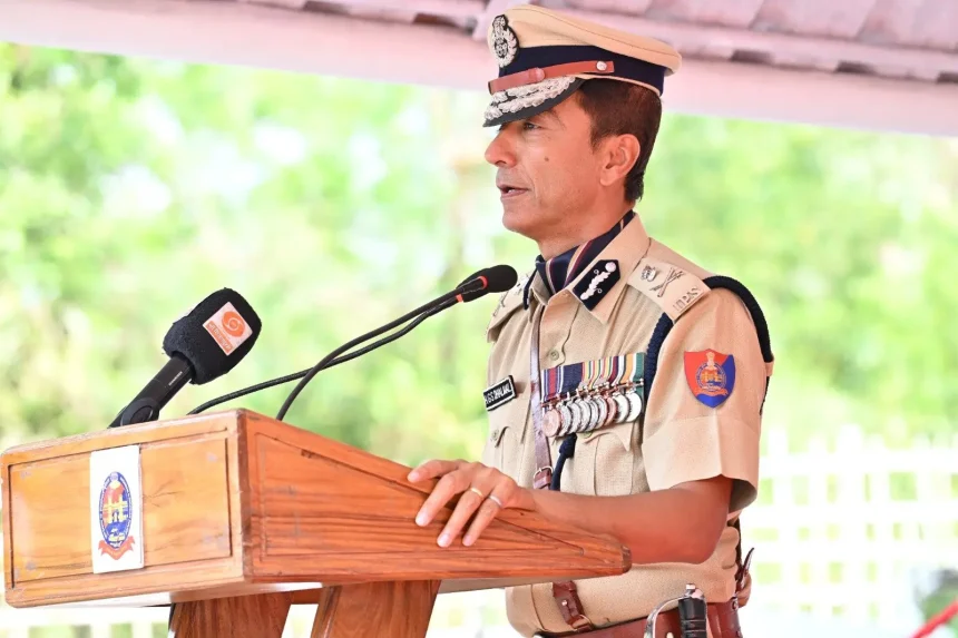 A&N Police Bids Ceremonial Farewell to DGP H.S. Dhaliwal on Transfer to Delhi