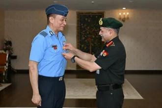 Gen Dwivedi Commending 1