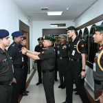 Gen Dwivedi Commending