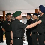 General Dwivedi Commending