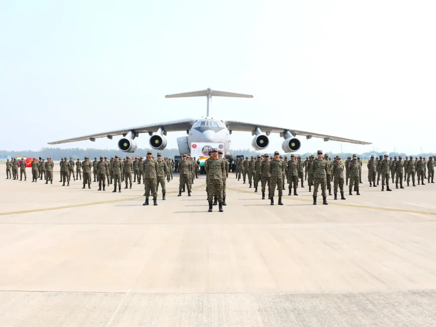 Indian Army Contigent for CINBAX