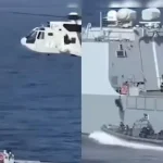 Indian Vessel Being Helped