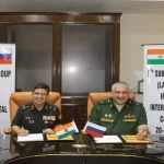 Indian and Russian Officers