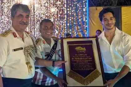 Ishaan Khatter with Honour