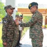 Lt Gen Anindya Sengupta Commending