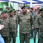 Lt Gen Anindya Sengupta Reviewing 2