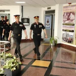 Lt Gen DG Misra Walking