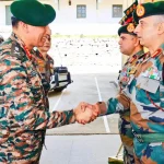Lt Gen Girish Kalia Shaking Hands 1