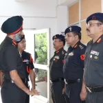 Lt Gen Harbinder Singh Interacting