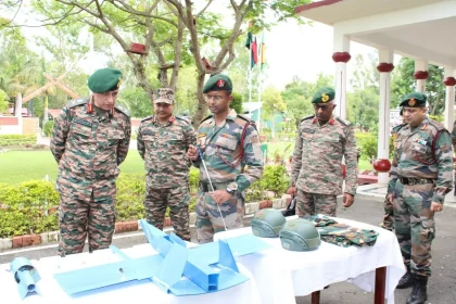 Lt Gen Kalia Reviewing 2