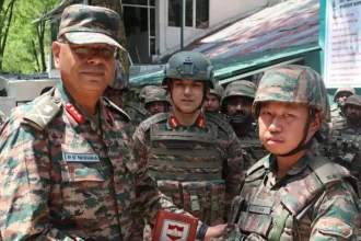 Lt Gen PK Mishra Giving Award