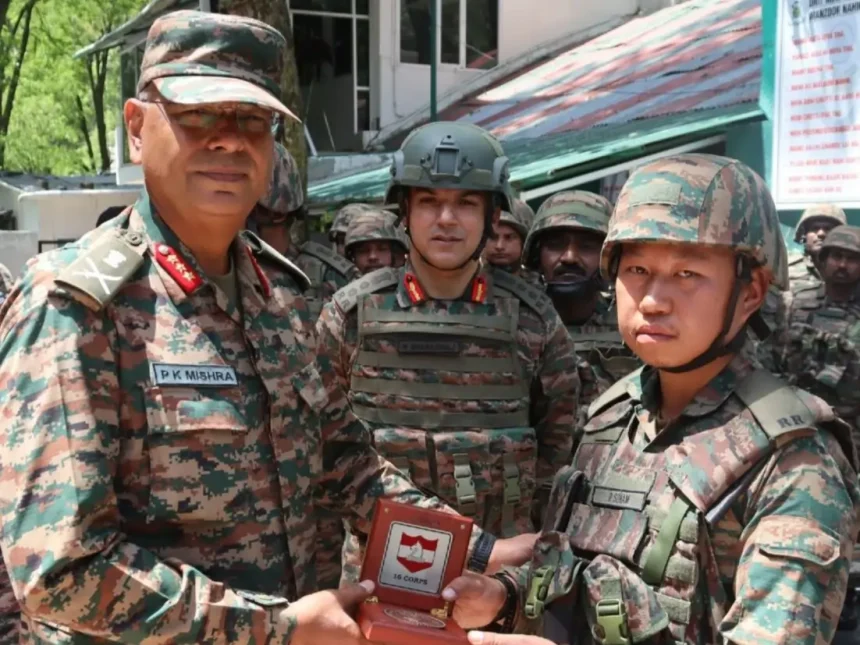 Lt Gen PK Mishra Giving Award