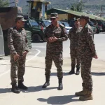 Lt Gen PK Mishra Reviewing 1