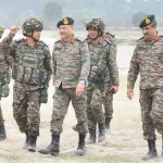 Lt Gen Pushpendra Singh With Other Officers
