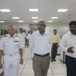 Lt Gen RS Sundaram Reviewing