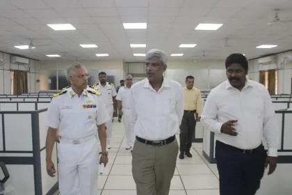 Lt Gen RS Sundaram Reviewing