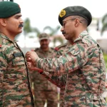Lt Gen VMB Krishnan Commending