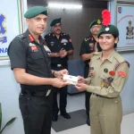 Lt Gen Virendra Vats Commending