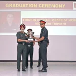 Lt General NS Sarna Giving Trophy
