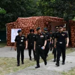 Maj Gen Amaresh Gunjan with Other Officers