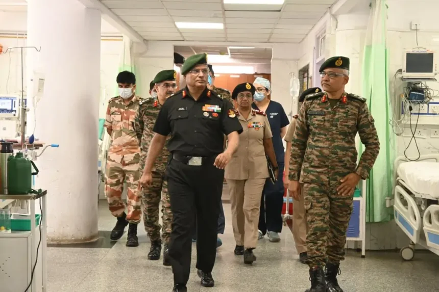 Maj Gen Amul Kapoor with Other Officers 1