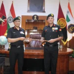 Maj Gen Manoj Kumar Mathur Taking Over the Baton